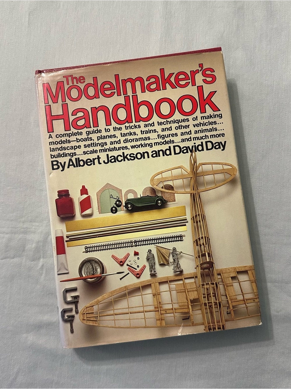 The Modelmakers Handbook Albert Jackson David Day 1981 Knopf Vintage Hardcover